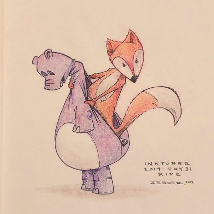 illustration-Inktober-2019-31-Ripe